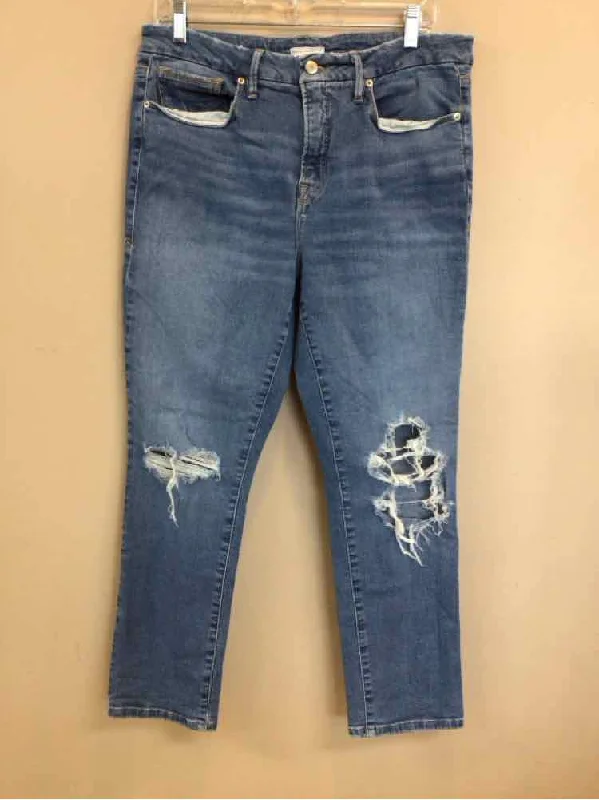 GOOD AMERICAN SIZE 10 Ladies JEANS Trendy Women's  Trendy Women's 
