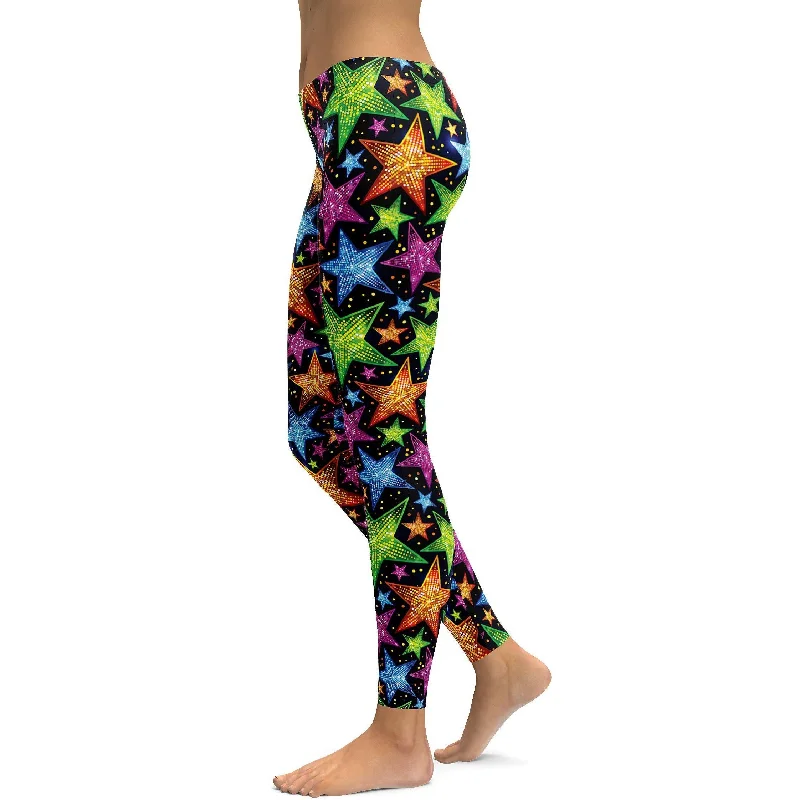 Faux Sequin Stars Leggings Refined Women's Hand - crafted Refined Women's Hand - crafted Faux Sequin Stars Leggings Refined Women's Hand - crafted Refined Women's Hand - crafted