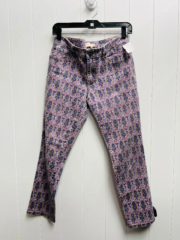 Jeans Designer By Tory Burch In Purple, Size: 6 European European