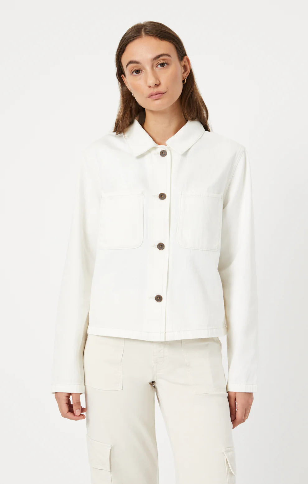Nola Denim Jacket Polished Women's Silk Polished Women's Silk