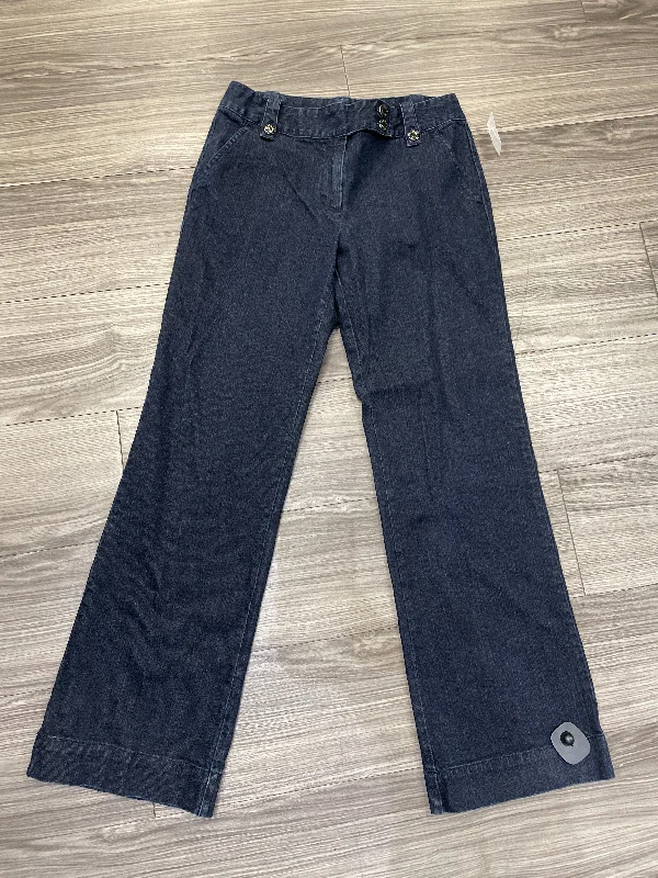 Jeans Wide Leg By Talbots In Blue, Size: 6 Streetwear Style for Streetwear Style for Jeans Wide Leg By Talbots In Blue, Size: 6 Streetwear Style for Streetwear Style for