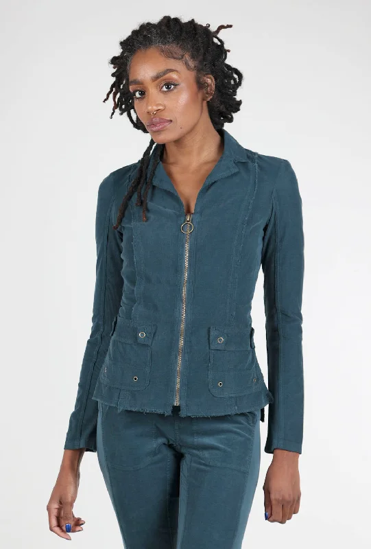 Cord Raphael Blazer, Seaport Teal Vintage Women's 1970S  Vintage Women's 1970S 