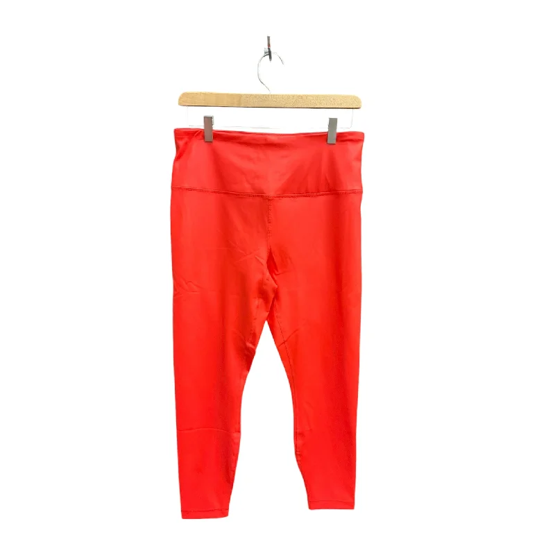 Athletic Leggings By 90 Degrees By Reflex In Red, Size: L Youthful Women's Pop Youthful Women's Pop Athletic Leggings By 90 Degrees By Reflex In Red, Size: L Youthful Women's Pop Youthful Women's Pop