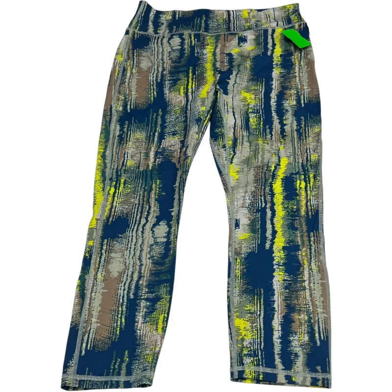 Athletic Leggings By Fabletics In Blue & Green, Size: Xl Artistic Women's Hand - painted Artistic Women's Hand - painted Athletic Leggings By Fabletics In Blue & Green, Size: Xl Artistic Women's Hand - painted Artistic Women's Hand - painted