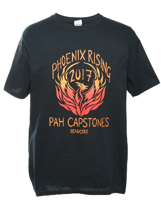 2000s Phoenix Rising Pah capstones Seniors Printed T-shirt - L Confident Women's Power Confident Women's Power 2000s Phoenix Rising Pah capstones Seniors Printed T-shirt - L Confident Women's Power Confident Women's Power
