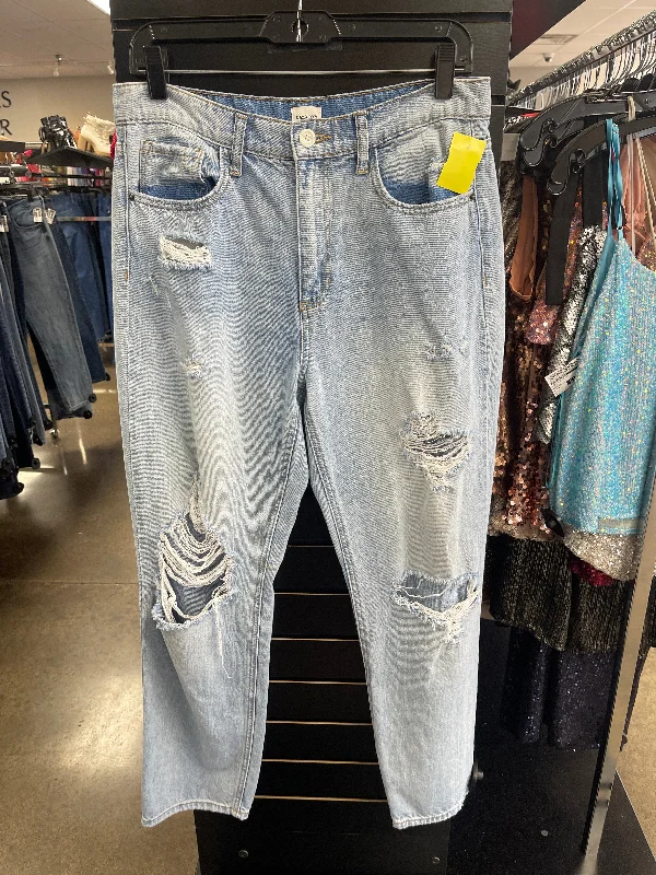 Jeans Straight By Sneak Peek In Blue Denim, Size: 8 Refined Women's Velvet Refined Women's Velvet