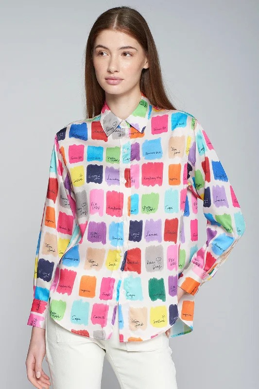 Vilagallo Donia Shirt Casual Women's Japanese  Casual Women's Japanese 
