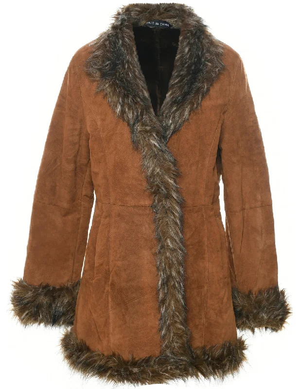 Wilson Suede Coat - L French French