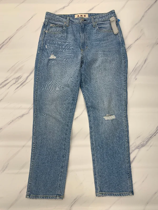 Jeans Straight By Amo In Blue, Size: 6 Feminine Women's Style Feminine Women's Style Jeans Straight By Amo In Blue, Size: 6 Feminine Women's Style Feminine Women's Style