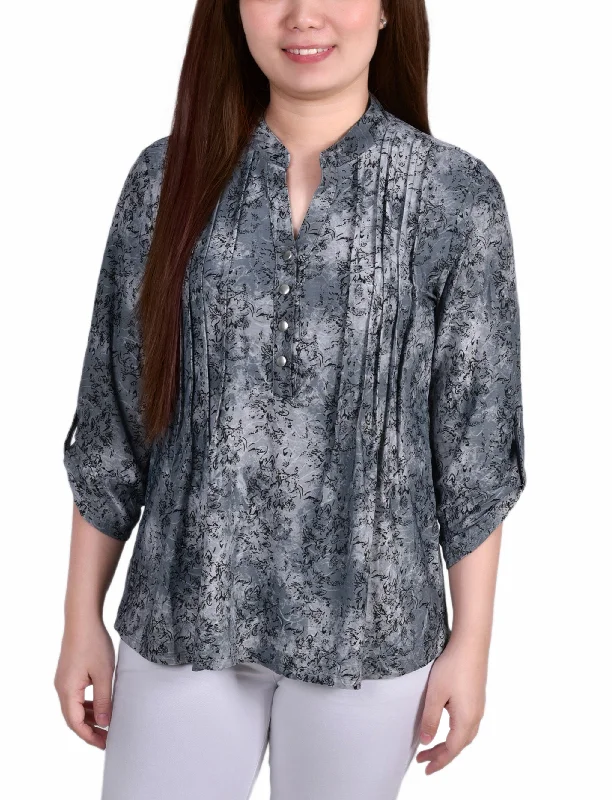 Grey Floral