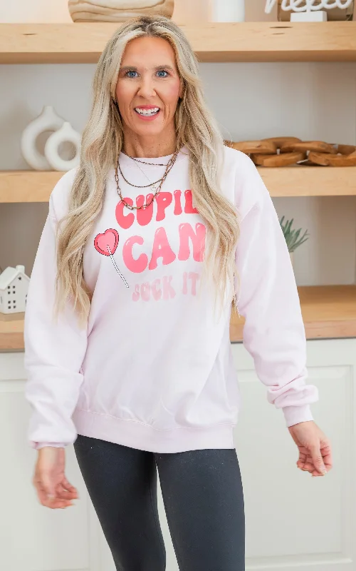 Cupid Can Suck It Crewneck Sweatshirt Practical Women's Quick - dry Practical Women's Quick - dry Cupid Can Suck It Crewneck Sweatshirt Practical Women's Quick - dry Practical Women's Quick - dry