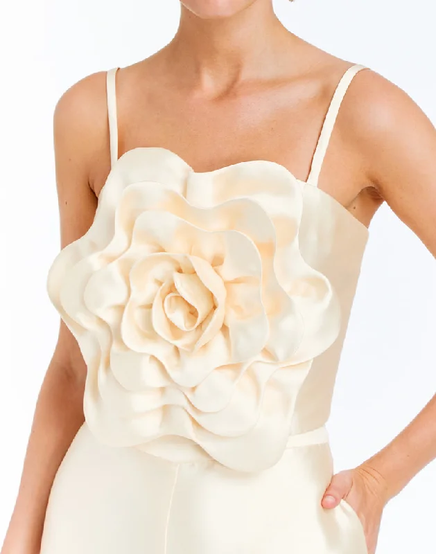 Pre-Order - Dominique Flower Top Australian Beach