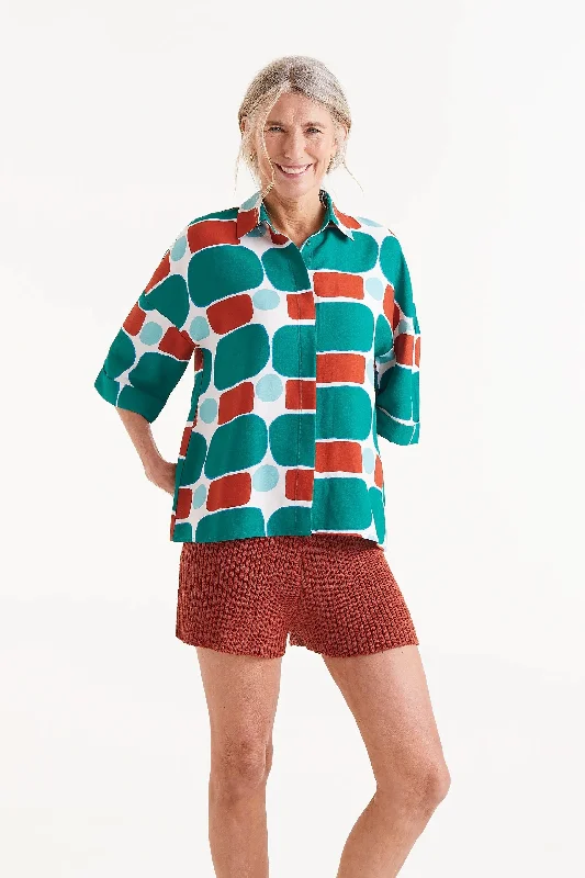 Peppermint Short Sleeve Shirt Scandinavian