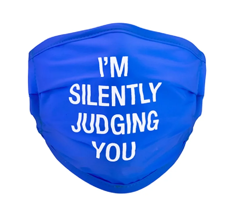 I'm Silently Judging You  Traveling Face Covering Practical Women's Quick - dry