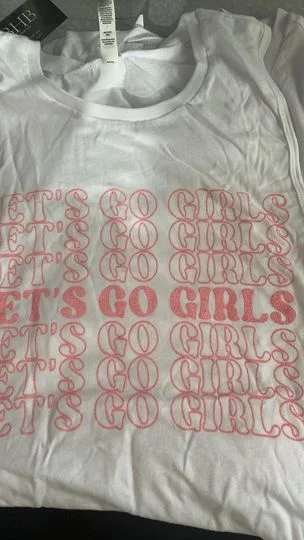Let's Go Girls Muscle Tank** Modern Women's  Modern Women's 