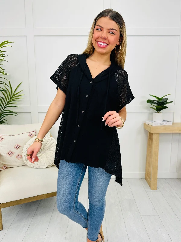 Blurred Lines Top Casual Women's Japanese 