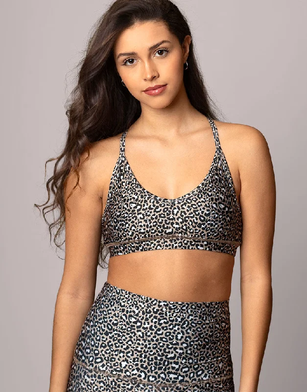 Gia Leopard Bralette Disco Disco