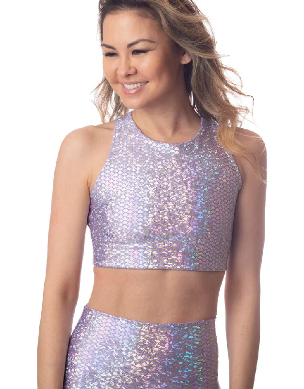 Lavender Mermaid Crop Dynamic Women's Moto Dynamic Women's Moto
