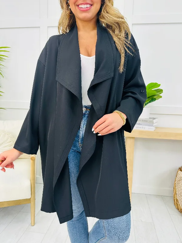Timeless Trenches Jacket- Multiple Colors! Compression