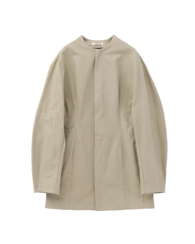 WASHED FINX CHINO HALF COAT Modern Women's Tech