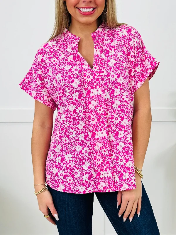 REG/CURVY Spring Into Action Top Cashmere