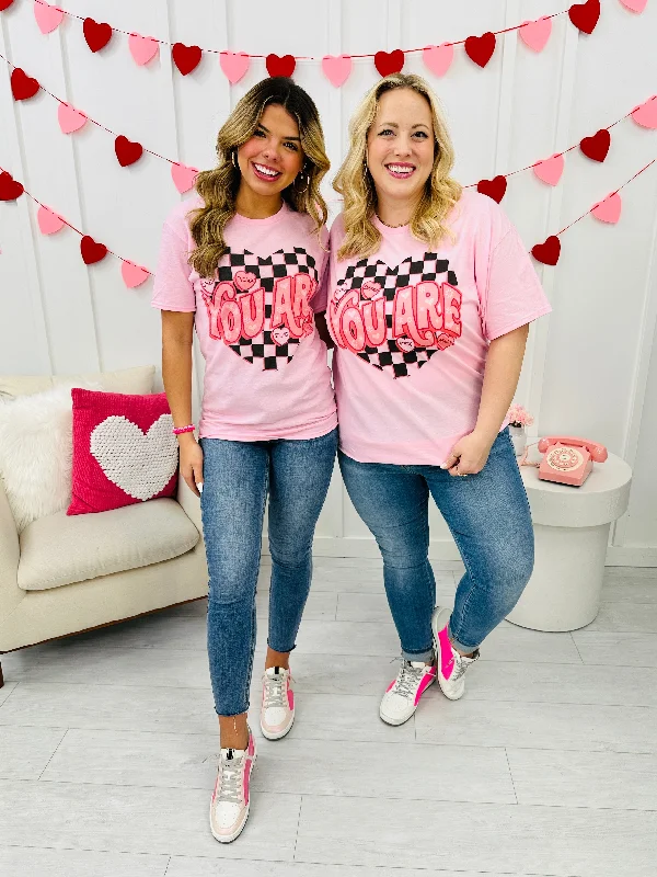 Sweetheart Affirmations Graphic Tee Refined Women's Hand - crafted