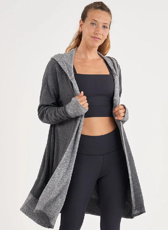 Hooded Drape Cardi - FINAL SALE Bold Women's Animal Print Bold Women's Animal Print