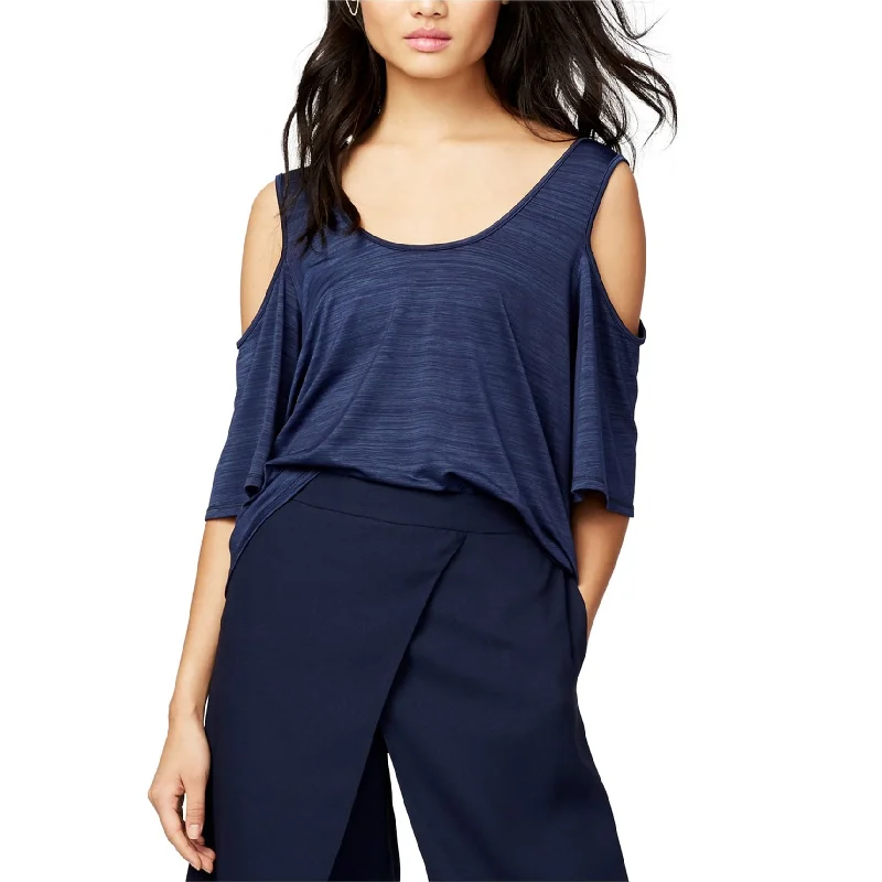 Rachel Roy Womens Top Cold Shoulder Stretch Pullover Blouse performance performance