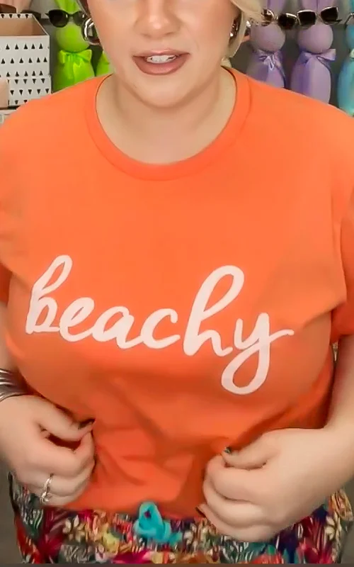 Beachy Graphic T-shirt Sporty Women's Athleisure  Sporty Women's Athleisure 