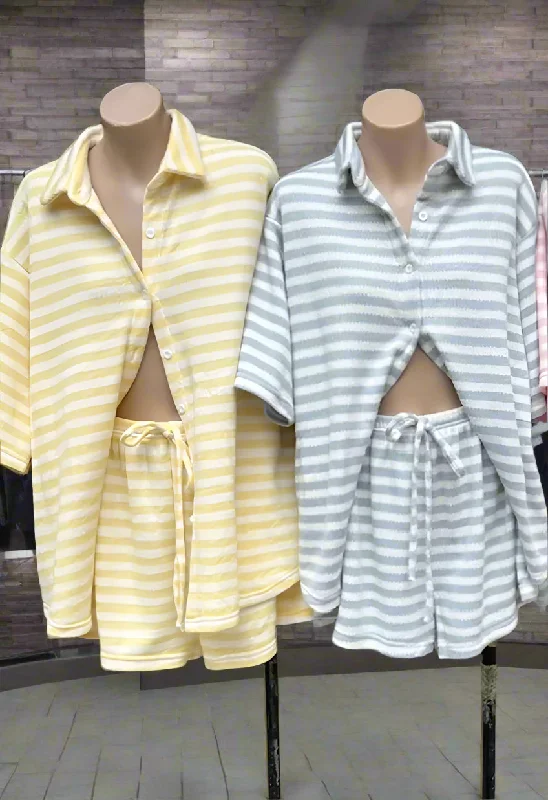 By Frankie Cotton Sets Yellow and Blue Sophisticated Women's  Sophisticated Women's 