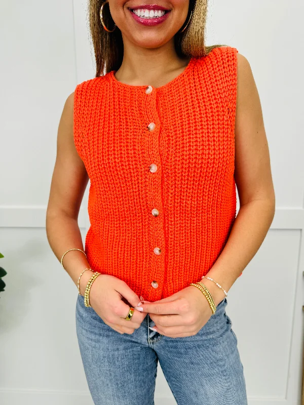 Bright Threads Tank Top In Papaya Feminine Women's Soft  Feminine Women's Soft 
