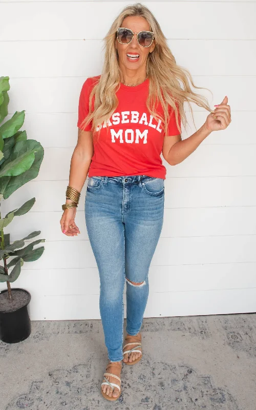 Baseball Mom Graphic Tee** - Final Sale Refined Women's Velvet Refined Women's Velvet Baseball Mom Graphic Tee** - Final Sale Refined Women's Velvet Refined Women's Velvet