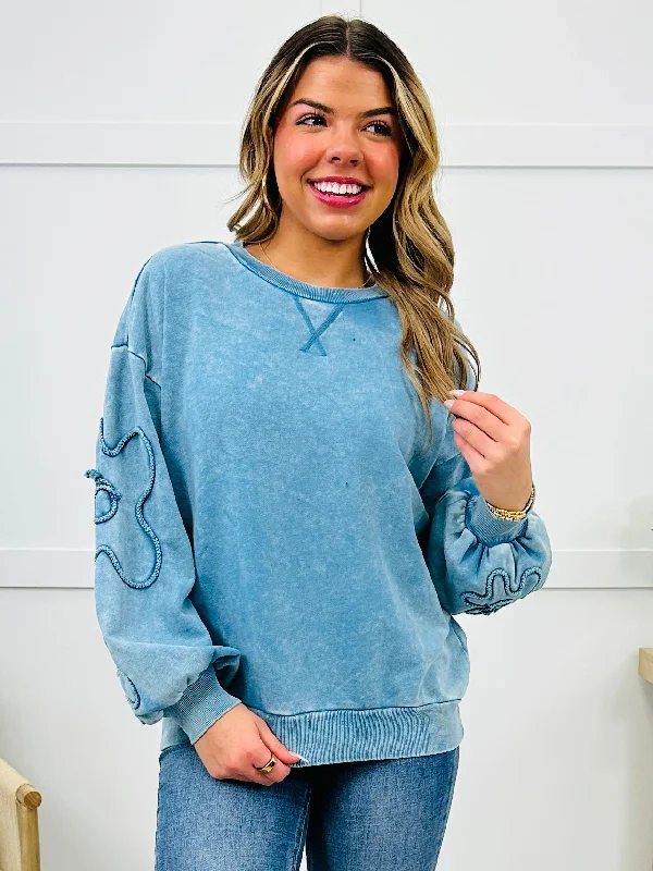 Soft Flourish Pullover- Multiple Colors! Monochromatic All - in - one