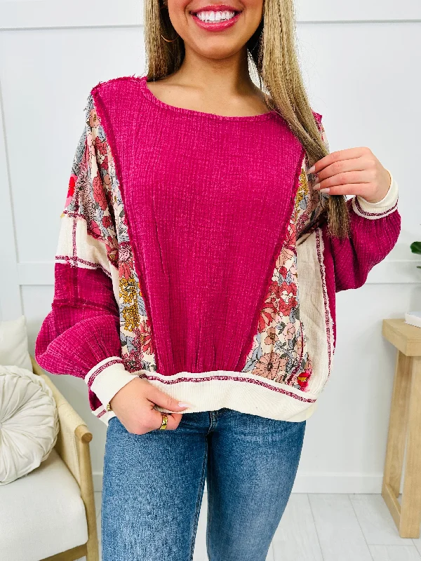 Petal In Play Pullover performance