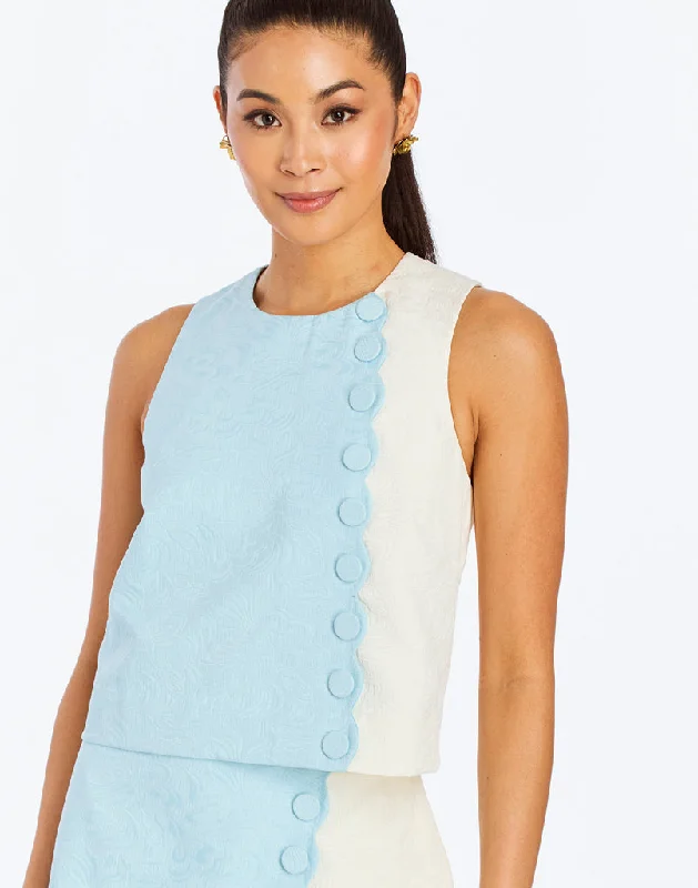 Etta Scallop Top Artistic Women's Avant - 