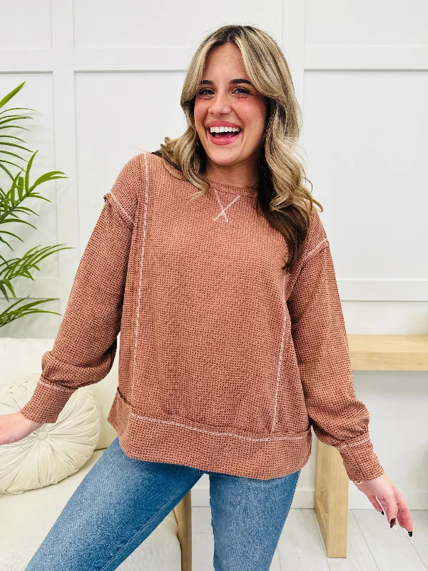 REG/CURVY Simple Charm Long Sleeve Top- Multiple Colors! Modern Women's Tech Modern Women's Tech