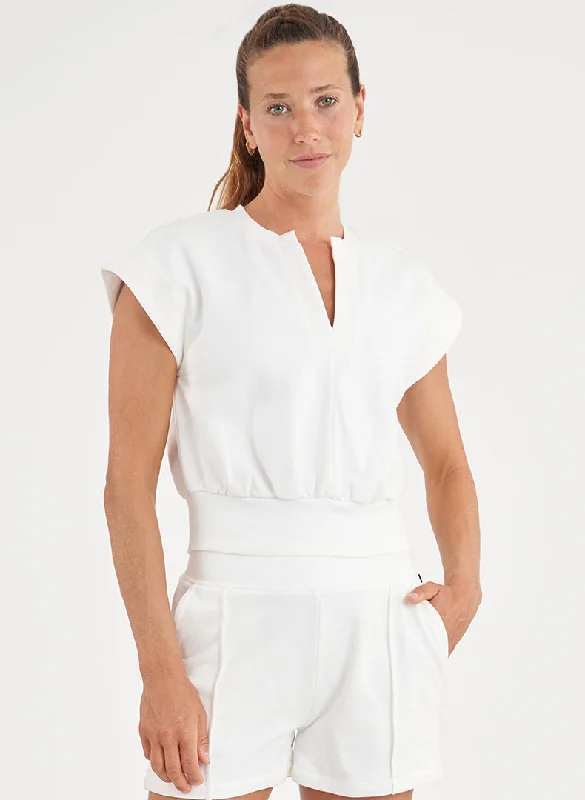 Cloud Short Sleeve Sweatshirt - FINAL SALE Elegant Women's Formal  Elegant Women's Formal 