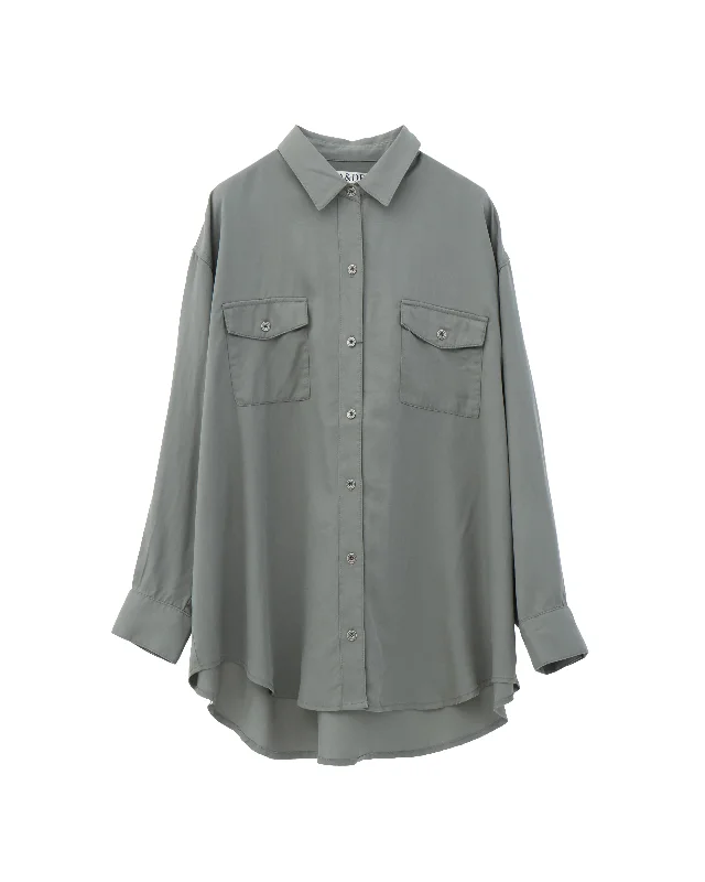 military shirt Traditional Women's Wool