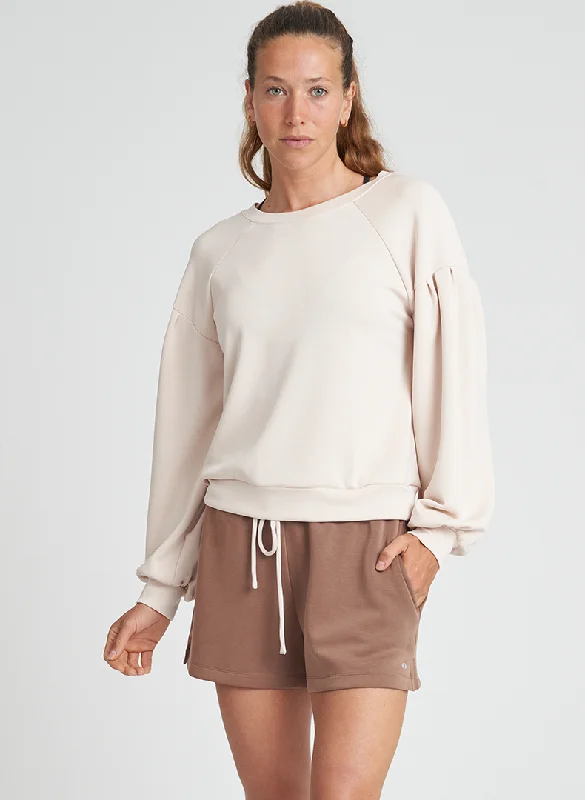 Pleated Pullover Classic Women's Pin - striped