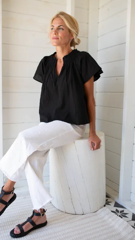 Cecelia Top - Black purpose purpose