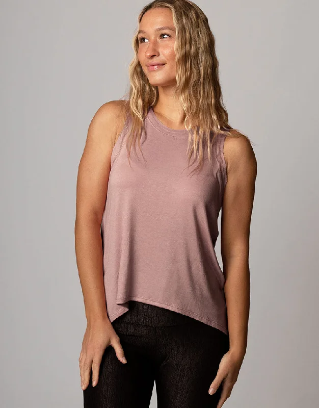 Sunday Tank Pale Mauve Country Country
