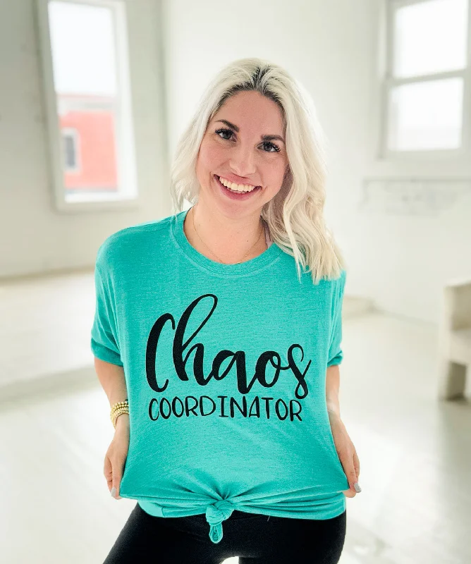 Chaos Coordinator Graphic Tee Classic Women's Pin - striped