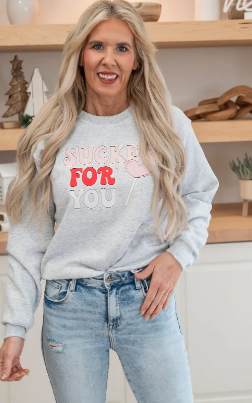 Sucker for Your Crewneck Sweatshirt Disco Disco