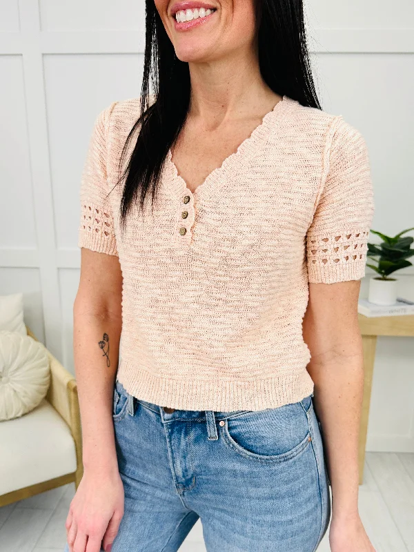Prettiest In Pink Top French
