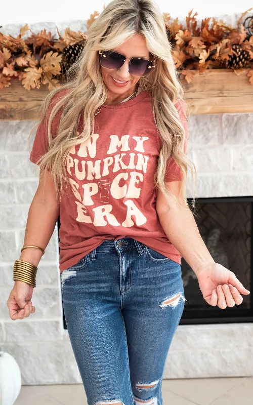 In my Pumpkin Spice Era T-shirt** - Final Sale Stylish Women's Tropical Stylish Women's Tropical In my Pumpkin Spice Era T-shirt** - Final Sale Stylish Women's Tropical Stylish Women's Tropical