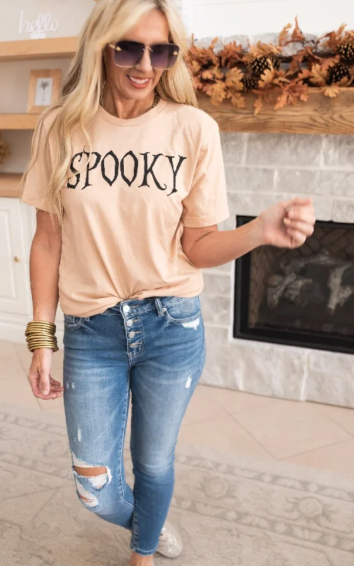 Spooky Halloween Graphic T-Shirt** - Final Sale European European