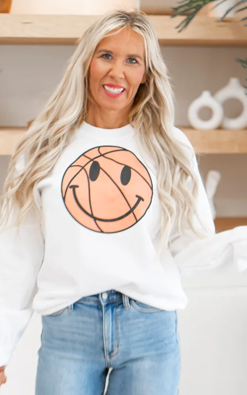 It's a Basketball Crewneck Sweatshirt Cashmere Cashmere