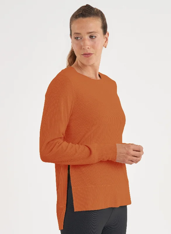 Side Slit Pullover Cool Women's Distressed Cool Women's Distressed