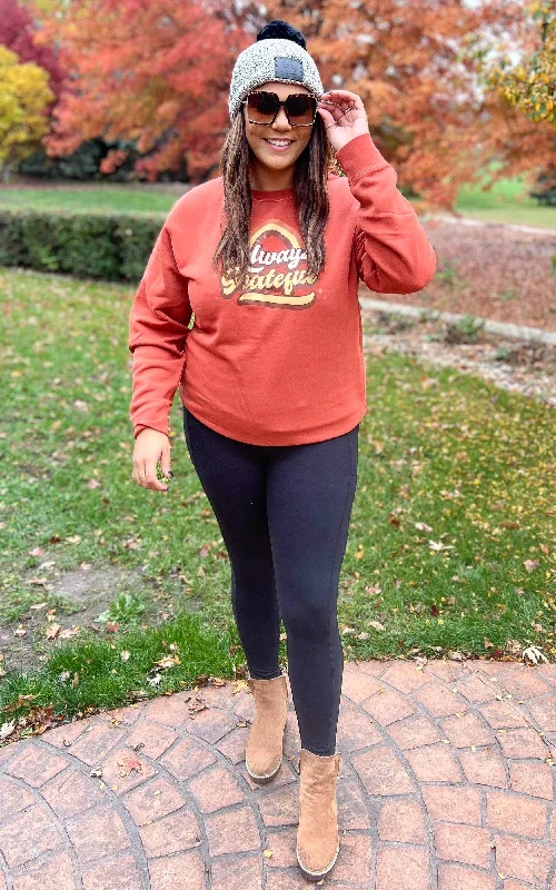 Always Grateful Pigment Dyed Graphic Sweatshirt*** - Final Sale British Gentlewoman Style British Gentlewoman Style Always Grateful Pigment Dyed Graphic Sweatshirt*** - Final Sale British Gentlewoman Style British Gentlewoman Style