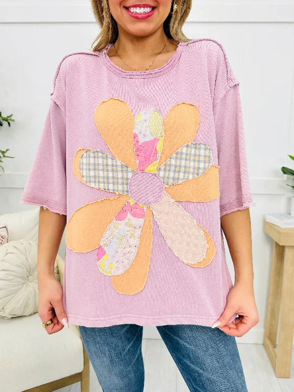 Happy Go Daisy Top Relaxed Women's 
